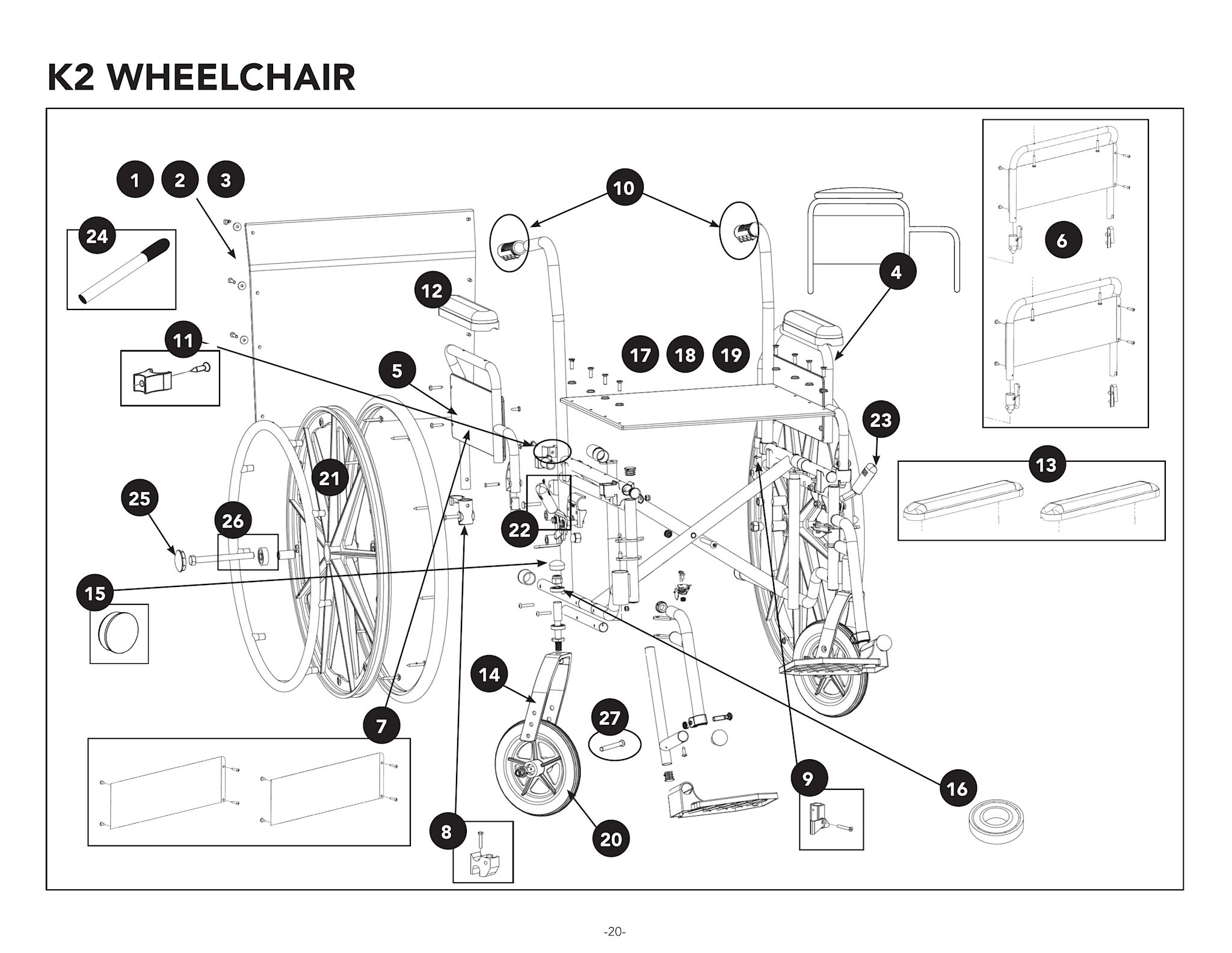 PRB - Probasics K2 REPLACEMENT PARTS