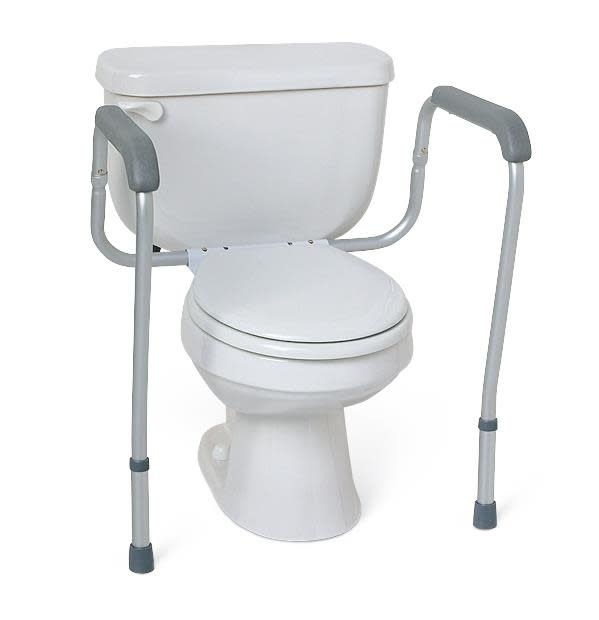 ML-MedLine Toilet Safety Rail Adjustable/Each