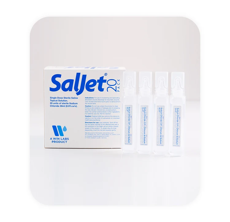 Saljet Saljet Sterile Saline Topical Solution  bx/20
