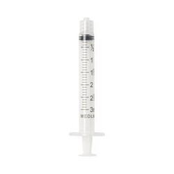 MedLine Medline Sterile Syringe only Latex-Free  Luer Lock  3ml