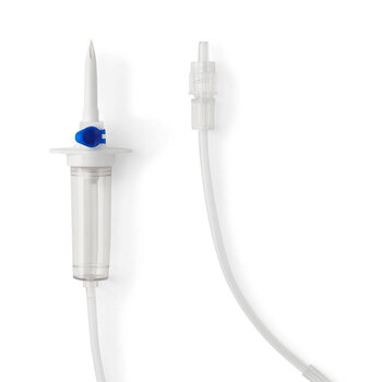 ML-MedLine Medline IV Administration Set With 2 Injection Sites 15 Drops/ML 92" Length 50/Bx