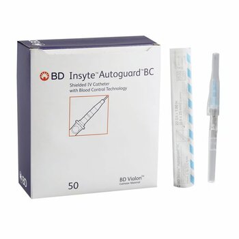 BD-BD Medical BD Insyte Auto-Guard BC Pro Safety IV Catheter 24G x 0.75" Sterile