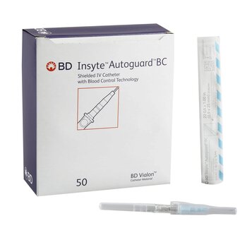 BD-BD Medical BD Insyte Auto-Guard BC Pro Safety IV Catheter 22G x 1" Sterile