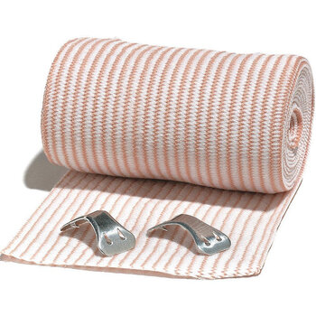 MedLine Sure-Wrap Elastic Tensor Bandage with Clips  3" x 5 Yds/Each