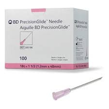 BD-BD Medical BD PrecisionGlide Needle 100/bx 18g x 1" single