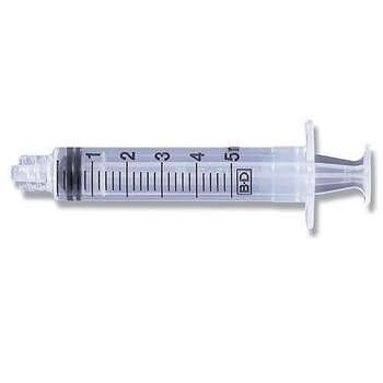 MedLine Medline Syringe Only 5ml Luer Lock Latex-Free Sterile