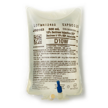 BX-Baxter Baxter™ 10% Dextrose Injection USP 500 mL 24/bx