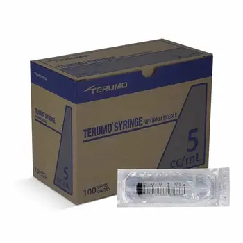 Terumo Terumo Sterile Syringe only Luer Taper Slip Tip 5ml Single