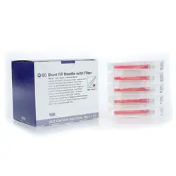 ML-MedLine Needle only blunt fill 18gx1.5" sterile w/filter