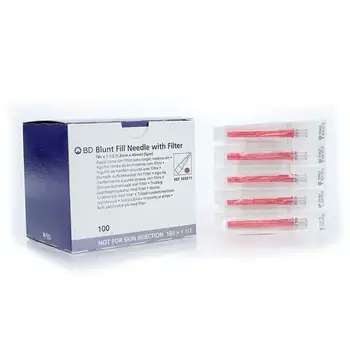 ML-MedLine Needle only blunt fill 18gx1.5" sterile w/filter