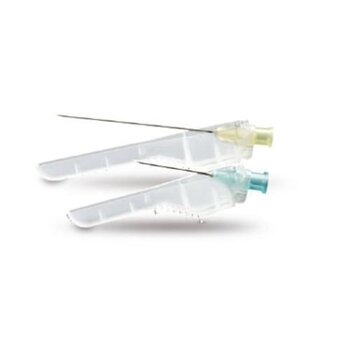 MedLine SurGuard3 Safety Needle only, 25 G × 5⁄8″ Box of 100 single