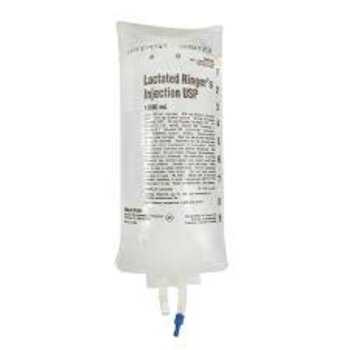 Baxter Baxter Lactated Ringer's Injection IV Solution USP  1000mL  bag