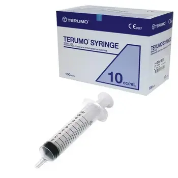 Terumo Terumo Sterile Syringe only Luer Taper Slip Tip 100/bx 10ml single