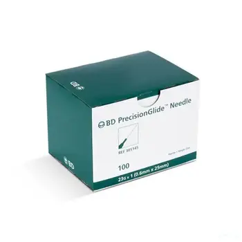 BD-BD Medical BD PrecisionGlide Hypodermic Needle 100/bx 23g x 1" 5/pk