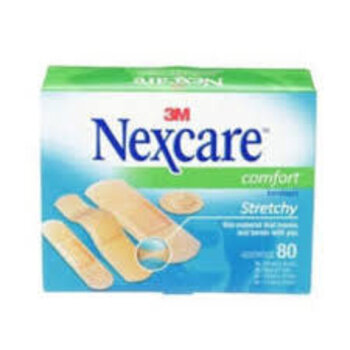 3M Nexcare Ultra Stretch Bandage 3/4"x3" Tan Elastic 80/bx
