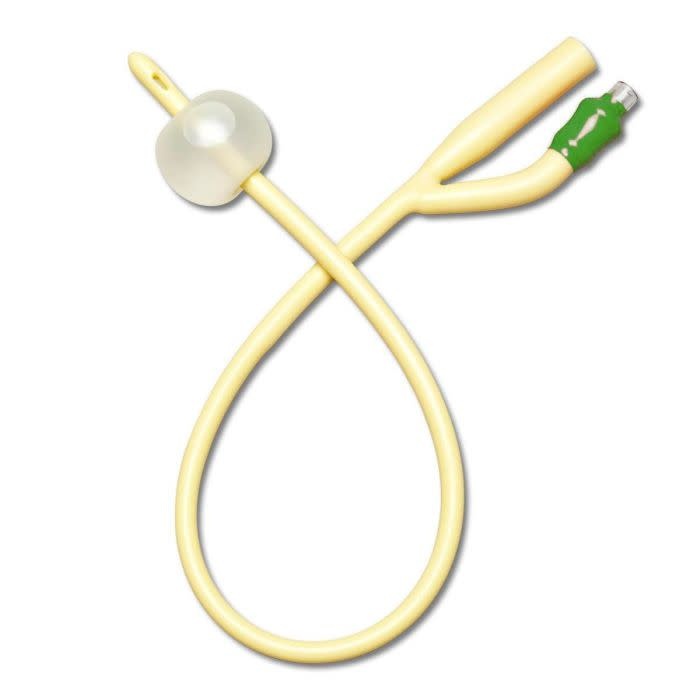 ML-MedLine Medline 2-Way Silicone-Elastomer-Coated Latex Foley Catheter 10CC