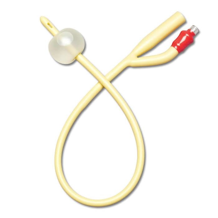 ML-MedLine Medline 2-Way Silicone-Elastomer-Coated Latex Foley Catheter 10CC