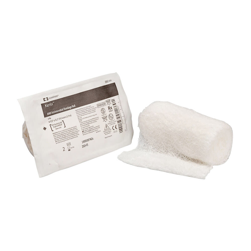 Cardinal Health Cardinal Health Kerlix -Amd Antimicrobial Rolls With Phmb Sterile Soft Pouch  4.5" X 4.1 Yds 6ply