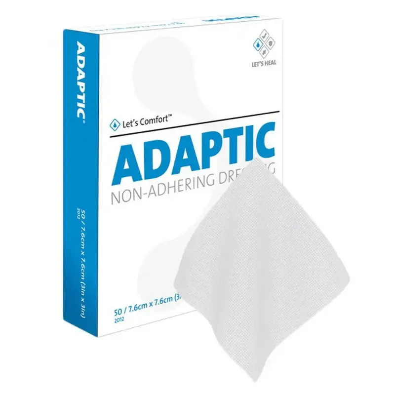 3M Adaptic Non-Adhering Dressing 20.3 cm x 7.6 cm (8 in x 3 in) 24/Box ...