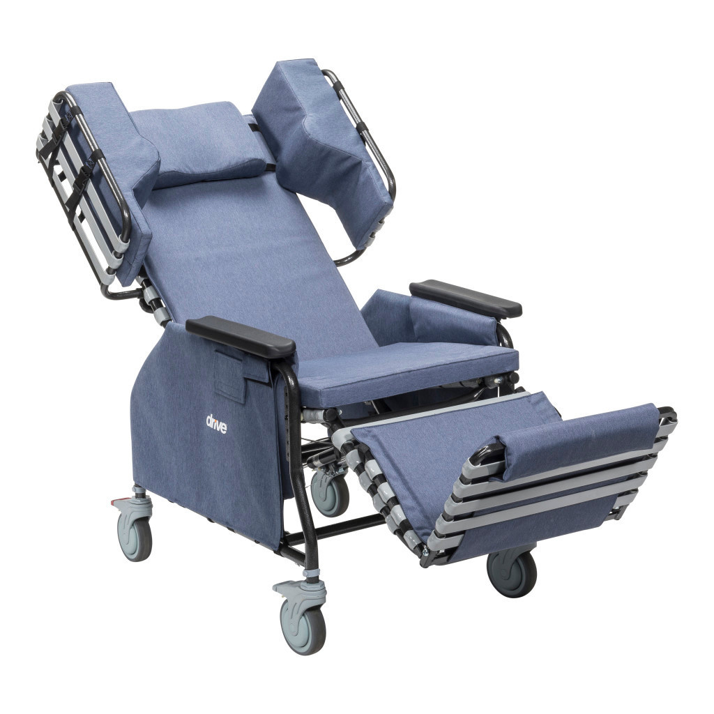 DRV-Drive Medical Rose Comfort Max Tilt and Recline Chair with Casters