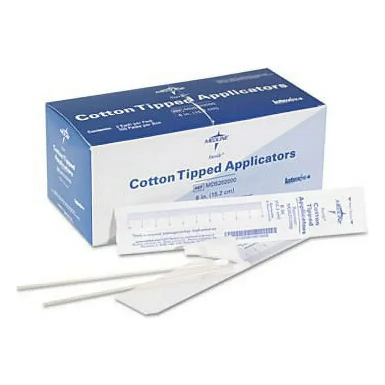 MedPro Sterile Cotton Tip Applicator Plastic 6in Bx/100 single