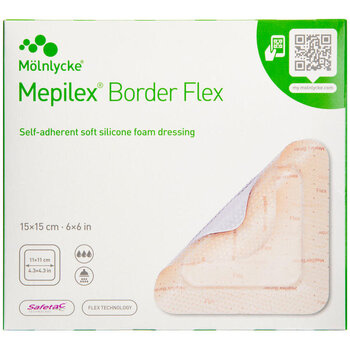 Mepilex Mepilex Border Flex 15CM X 15CM 10/Bx