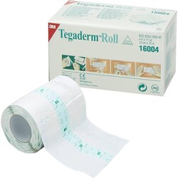 3M Tegaderm Film Roll, Transparent, 10CM X 10M Roll