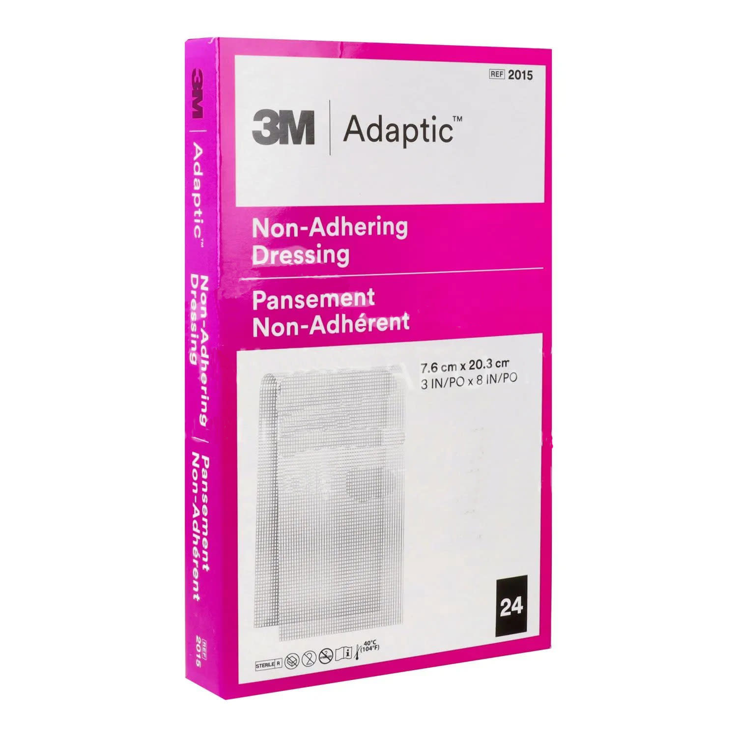 3M 3M Adaptic Non-Adhering Dressing 20.3 cm x 7.6 cm (8 in x 3 in)