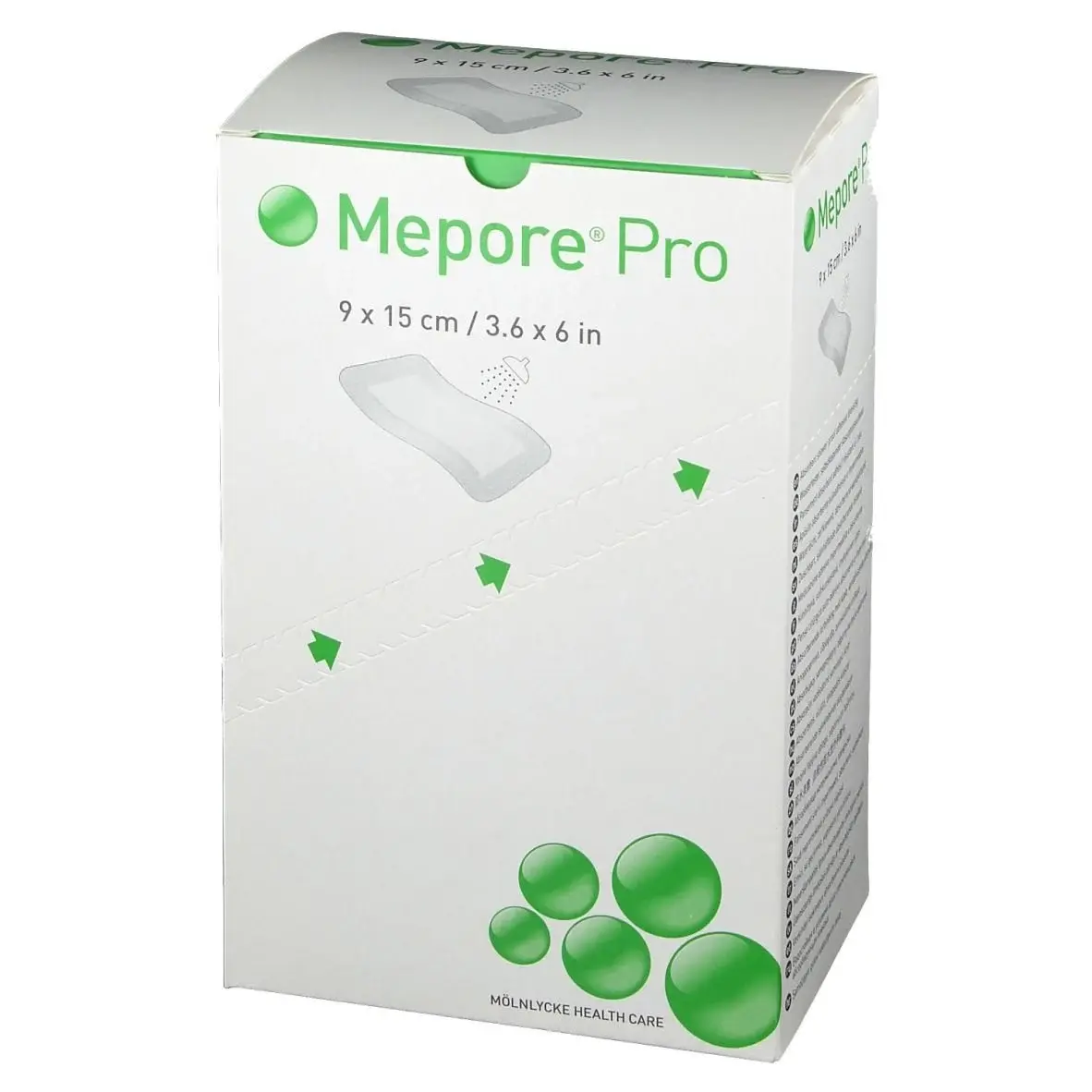 Mepore Mepore Pro Adhesive Showerproof Dressing for Low to Moderately Exuding Wounds 9x15cm single