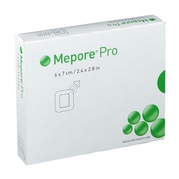 Mepore Mepore Pro Adhesive Showerproof Dressing for Low to Moderately Exuding Wounds 6x7cm - Single