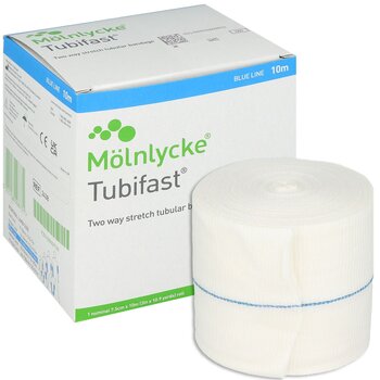 MOL-Molnlycke Molnlycke Tubifast Tubular Bandage Size 7.5cm X 10m Latex-Free