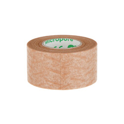 3M 3M Micropore Surgical Tan Tape 1"x10yd 12/bx
