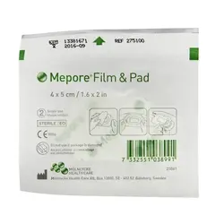 Mepore Mepore Film And Pad Dressing 4cm X 5cm 85/Bx