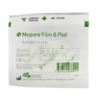 Mepore Mepore Film And Pad Dressing 4cm X 5cm 85/Bx