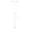 Stander Wonder Pole Heavy Duty-White STN-1130-w