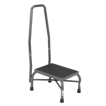 Drive Medical Bariatric FootStool wHandRail