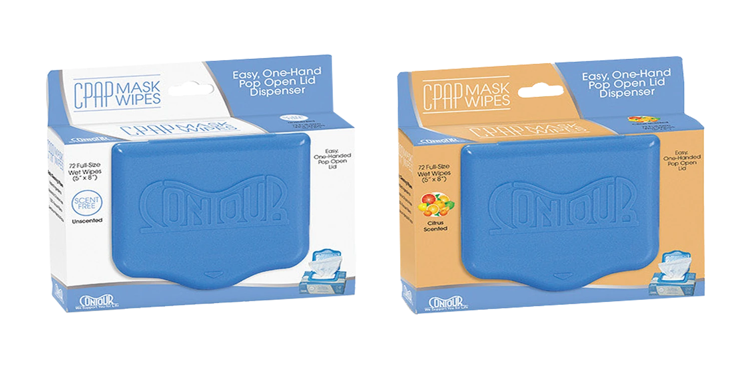 Contour Contour CPAP Mask Wipes Citrus
