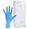 Ansell Ansell Micro-Touch Nitrile Gloves Sterile Blue Large 4.3mil Extended Cuff 11.6" 50/Bx