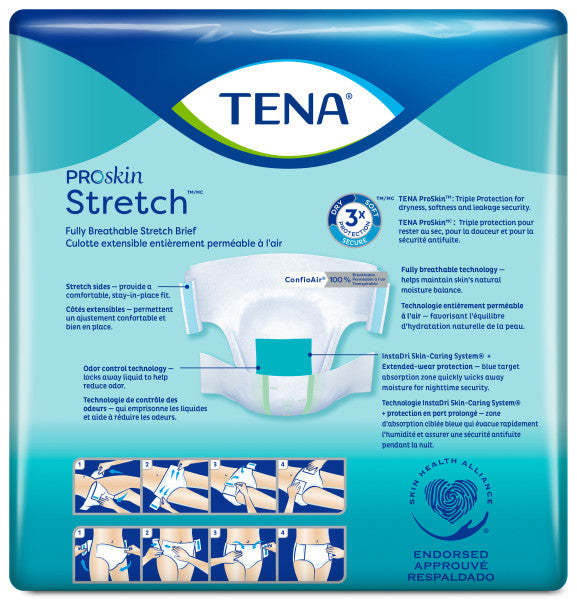 Tena Tena Super Stretch Brief 28/bg 2/bx