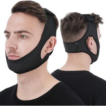 BOS-BIOS Anti-Snore Strap Supports the Chin