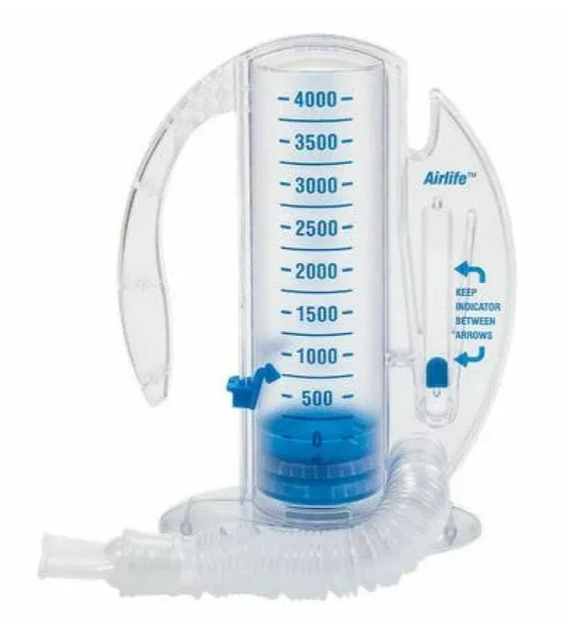 AL-AirLife AirLife® Volumetric Incentive Spirometer, with One-Way Valve 4000ml