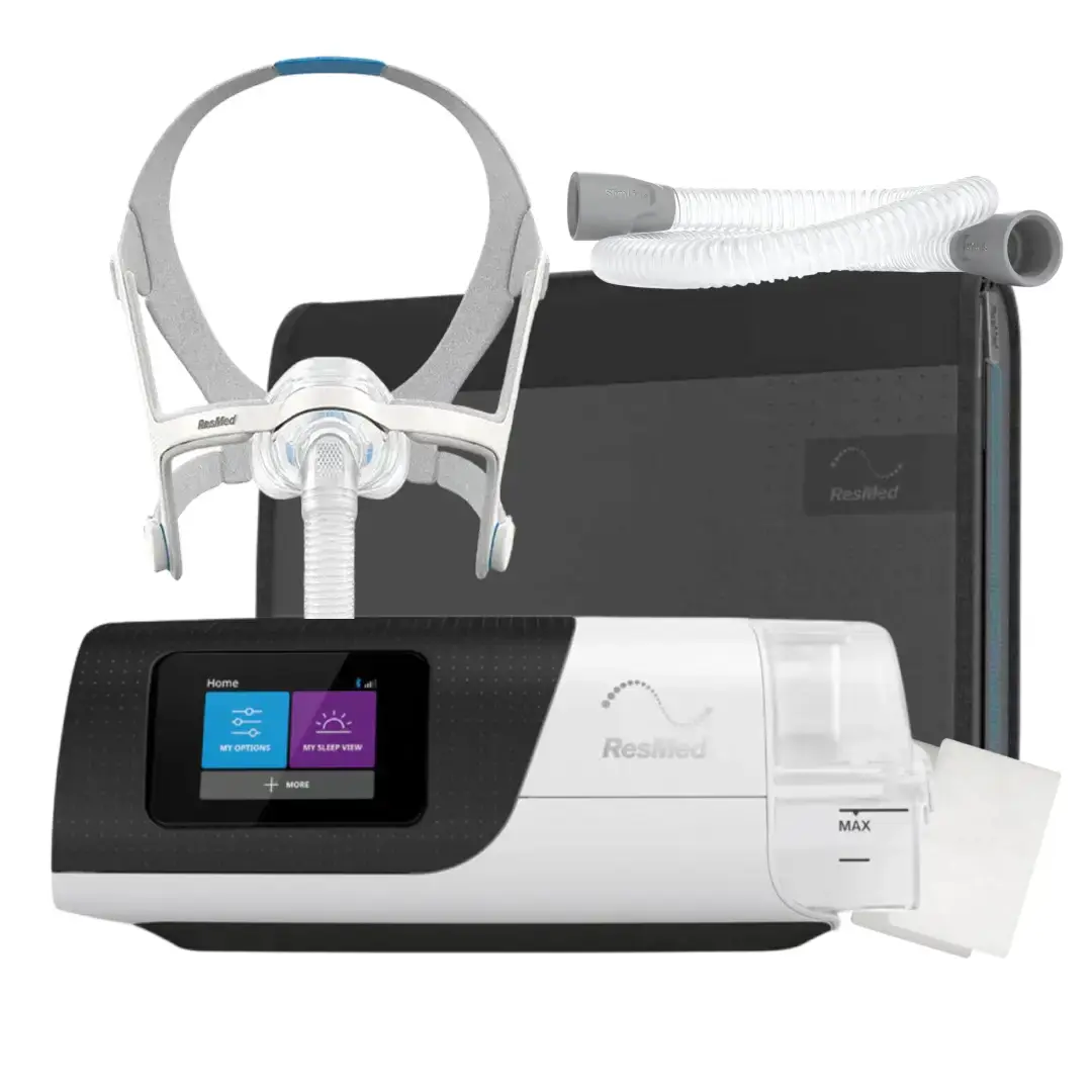ResMed ResMed AirSense 11 AutoSet CPAP ClimateLine Tubing & Nasal Mask (N30i) Package