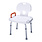 Parsons Parsons Shower Seat w/ Back 250lbs Red Handle