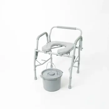 Drive Medical Deluxe Steel Drop Arm Commode