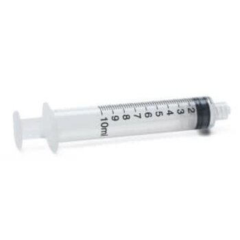 MedLine Medline Sterile Syringe only Latex-Free  Luer Lock 10ml (100/bx) single