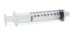 MedLine Medline Sterile Syringe only Latex-Free  Luer Lock 10ml (100/bx) single