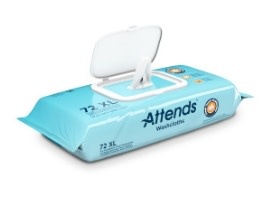 Attends ATTENDS WASHCLOTHS SCENTED