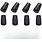 ZHIHUITL Rubber Walking Stick Tips for Hiking Poles 8/Bx