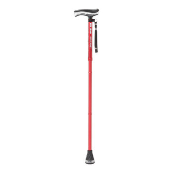 Drive Medical MD By Drive Air-Adjustable Folding Cane Crimson Red