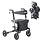 Drive Medical Compact Folding Rollator Black